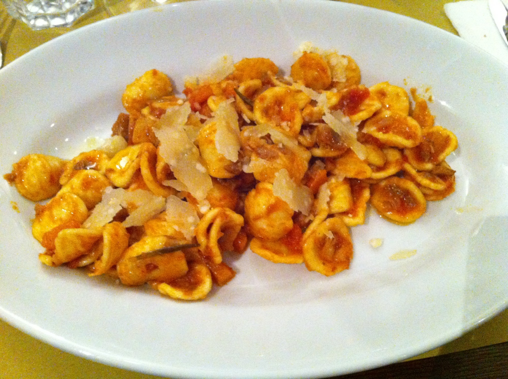 Orecchiette mit Lammragù - Cantina - Osteria Friulana - Wien