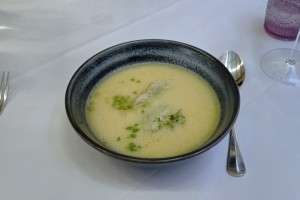 Gasthaus Jell - Spargelcremesuppe - sehr gut (Einlage naja) - Jell - Krems