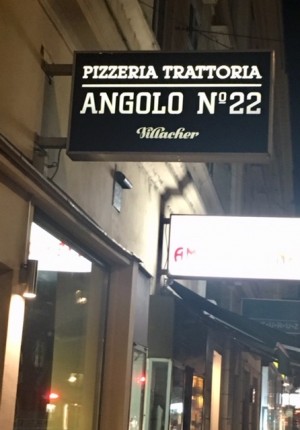 Außenauftritt - Pizzeria Trattoria Angolo N 22 - Wien