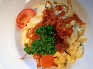 Die Käsespätzle  - Zum Krönele - Lustenau
