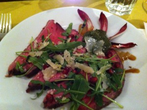 Filete di Manzo con salsa verde - Cantina - Osteria Friulana - Wien