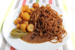 Zwiebelrostbraten €14,80