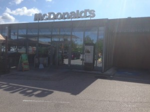 Außenansicht - McDonald's - Gmunden