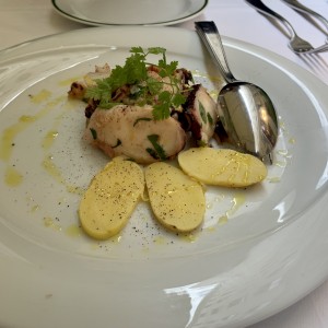 Octopussalat mit Kartoffeln, ganz fein, Top-Qualität - mangia e ridi - Wien