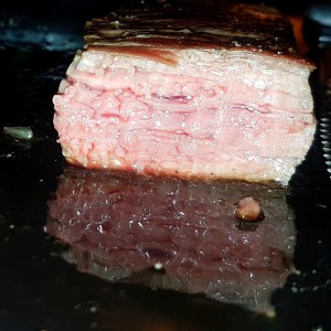 Flank Steak medium rare - Fischer's American Restaurant - Wien