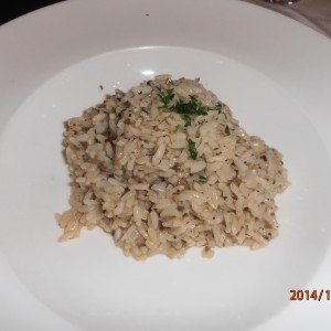 Risotto mit Trüffeln (sehr kernig und al dente, intensiver Geschmack) - Dalmatia - Wien