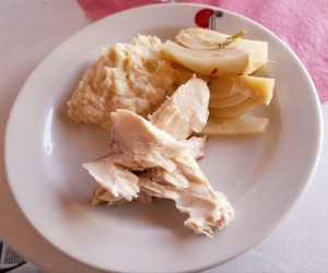 Bio-Saiblingsfilet mit Selleriepüree und gedünsteter Fenchel - Amon´s Delicious Catering - Wien