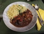 Osso Bucco vom Hirschen, großartig!