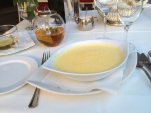 Karotten-Ingwer-Schaumsuppe