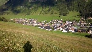 auch der Blick auf Lech im Sommer. - Rud Alpe - LECH am Arlberg