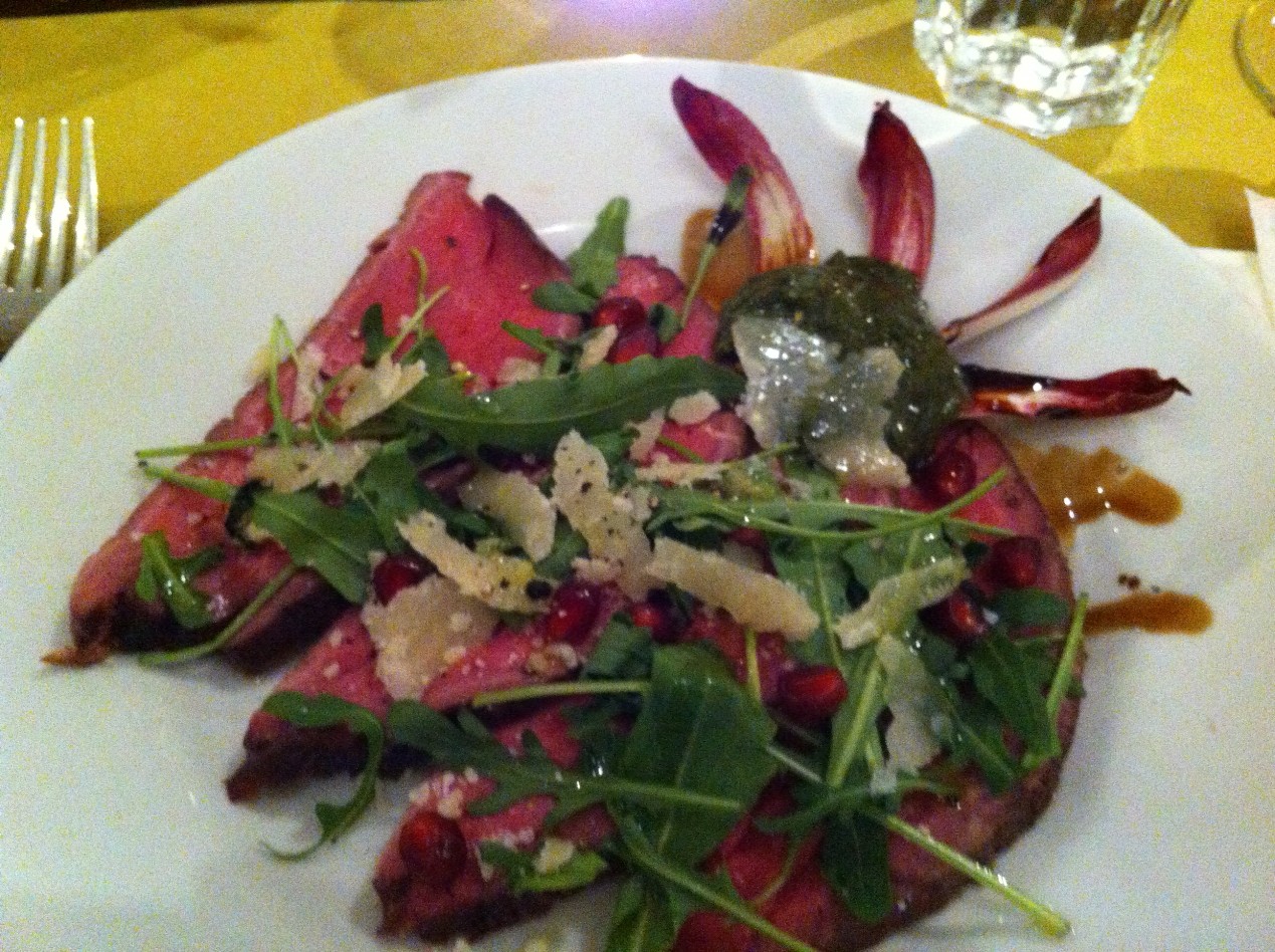 Filete di Manzo con salsa verde - Cantina - Osteria Friulana - Wien