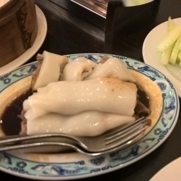 Reisrolle mit Schweinefleisch....
Sehr gut - DIM-SUM Restaurant im Chinazentrum - Wien