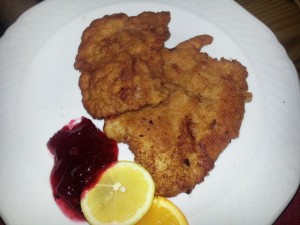 Wiener Schnitzel vom Schwein - Schwalben Bräu - Schladming