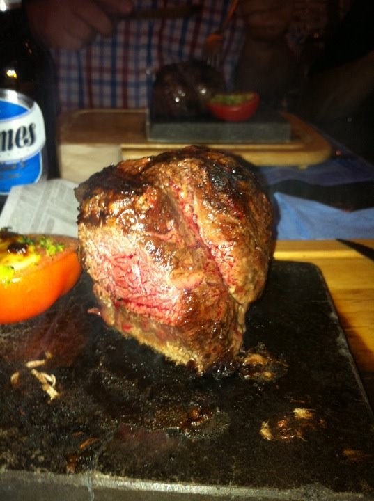 500gr Lomo auf dem heissen Stein - Argentinisches Steakhaus Gaucho - Fußach