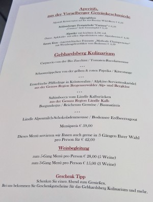Burgrestaurant Gebhardsberg - Bregenz
