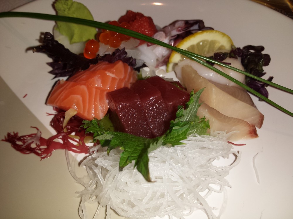 Sashimi - 5 Sorten Fisch - Sakai - Taste of Japan - Wien