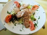 Salat mit gegrillten Putenstreifen - Gasthaus Schreiber - Poysdorf