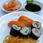 Yang Haus - Standard Sushi & Maki mit Asiatischem Krautsalat - Yang Haus - Wien