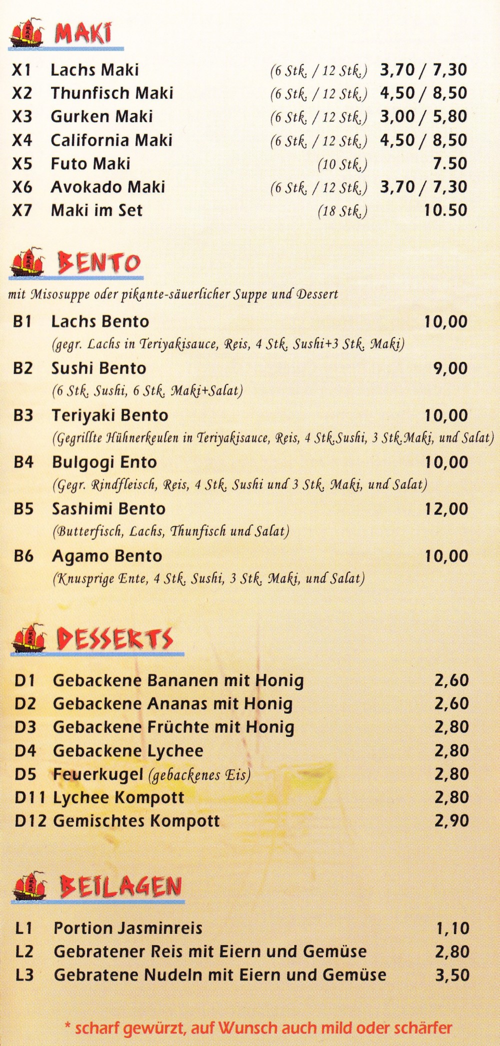 Dschunke - Flyer-06 - Restaurant Dschunke - Wien