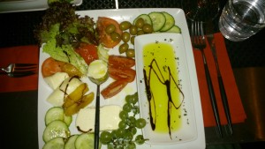 Käse-Gemüse-Teller (für 1 Person) - Pessoa Lounge - Wien
