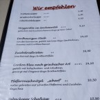 aktuelle Speisen - Dorfheuriger Breitenlee - Wien