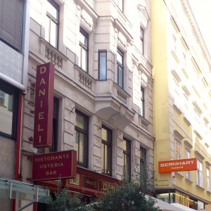 Restaurant außen - Danieli - Wien