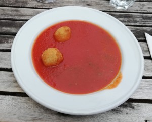 Paradeiscremesuppe, großartig - Winklers zum Posthorn - Wien