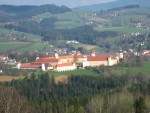 Blick von der erzherzog-Johann-Höhe nach Vorau - Kagerwirt - Vorau