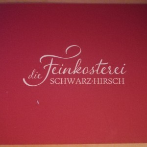 Visitenkarte 03/2019 - Feinkosterei Schwarz Hirsch - Wien