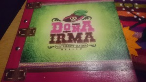 Speisekarte - Doña Irma - Wien