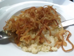 Mittagsmenue, Käsknöpfle mit Kartoffelsalat, einfach nur lecker !!!!!!!!! - Gasthaus Adler - Klaus