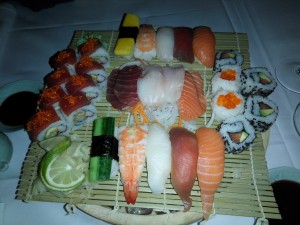 Sushi lovers Platte - DOTS - im Brunnerhof - Wien