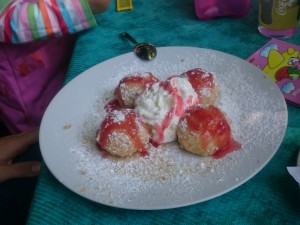 Erdbeerknödel - Hervicushof - Wien