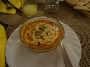 Cashewsauce als Beilage zur gemischten Platte - Mach ma Curry - Wien