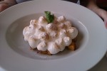 Göttweiger Marillenbrezenschmarren
mit Schneehaube überbacken, serviert mit ... - Stiftsrestaurant Göttweig - Göttweig