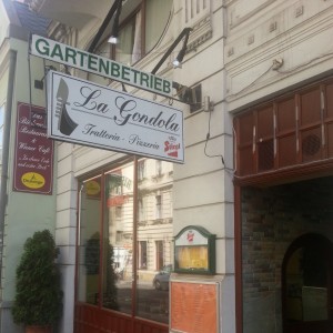 Eingang Burggasse - LA GONDOLA - Wien