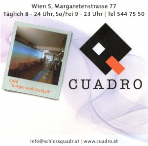 Cuadro - Visitenkarte - Cuadro - Wien