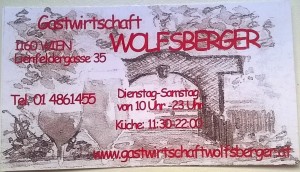 Gastwirtschaft Wolfsberger - Wien