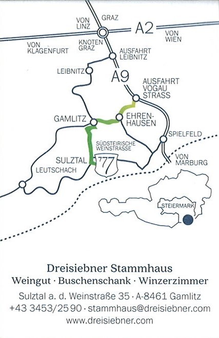 Weingut Buschenschank Dreisiebner Stammhaus - Gamlitz