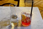 Café Westend - Campari Soda - schlicht aber erfrischend - ich finde die getrennte Servierung ...