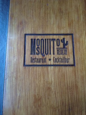 Nochmals die Speisekarte - Mosquito Mexican Restaurant Cocktailbar - Wien