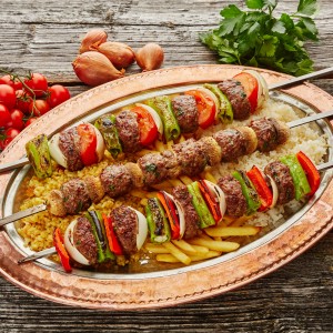 Kebab am Spieß - ein Traum - Türkis Palast - Oriental Food - Wien