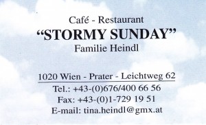 Stormy Sunday Visitenkarte