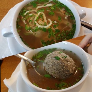 Fritattensuppe
Leberknödelsuppe - Meidlinger Wirt - Wien