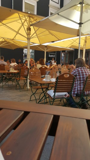 Schöner Gastgarten - Glöckl Bräu - Graz