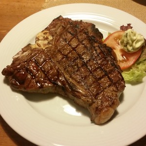 T-Bone Steak 600 Gramm - Rocky Docky's Western-Steak-House - Wien