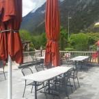 Blick zum Kinderspielplatz - Paznauner Stube - Trofana Tyrol - Mils bei Imst