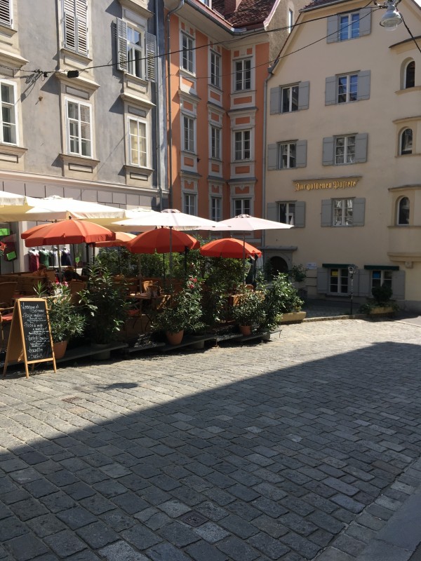 Schanigarten - Pizzeria Catharina - Graz