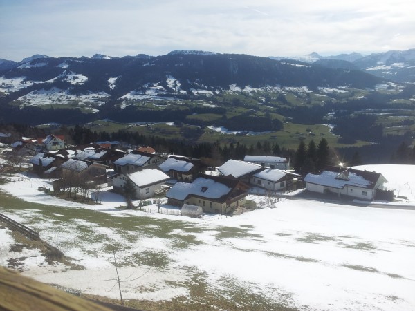 Der Ausblick. - Gasthof Ochsen - Sulzberg