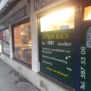 Außenansicht von der Faulmanngasse. - Kebab-Haus - Wien
